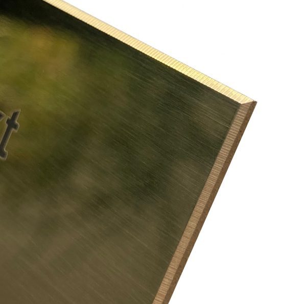 Wunderschön Gravierte Plakette Platte Namensschild In